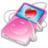 ipod video pink favorite Icon